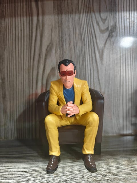 Banpresto Crayon Shin-chan Principal Bunta Takakura Figure