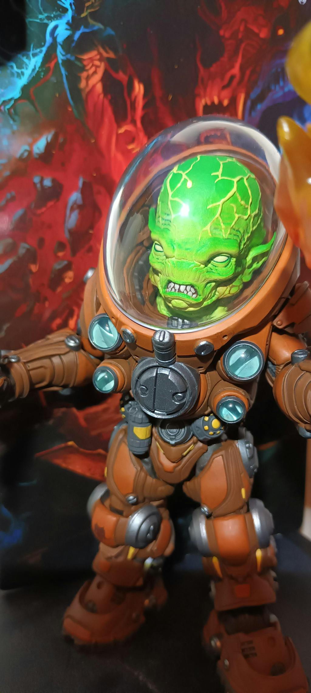 Cosmic Legions: OxKrewe Bok Ett Thraxxon Actionfigur Orvar (Deluxe)