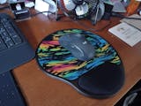 Splatter Wave Pan Pride Mouse Pad With Wrist Rest