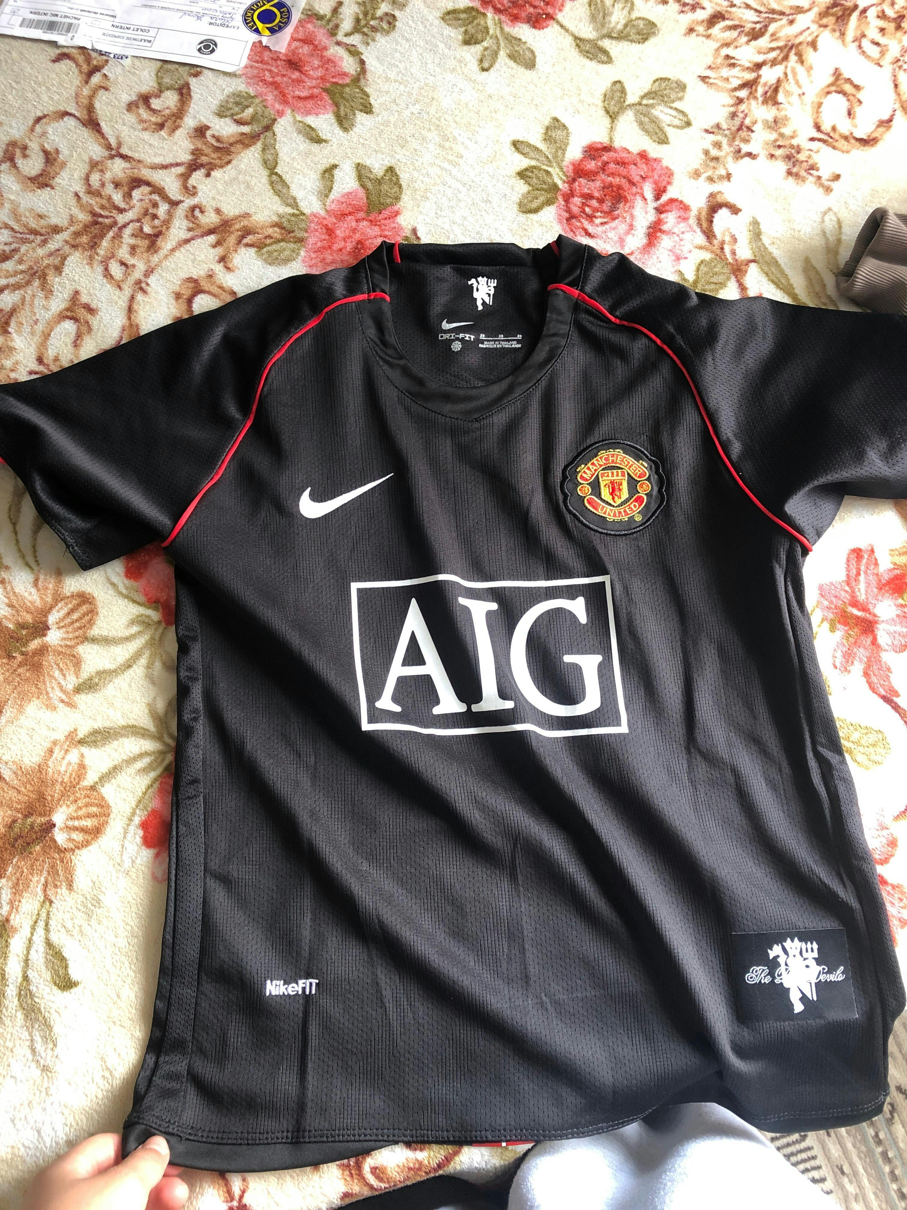 Echipament detașabil Manchester United 07/08 pentru copii, Ronaldo