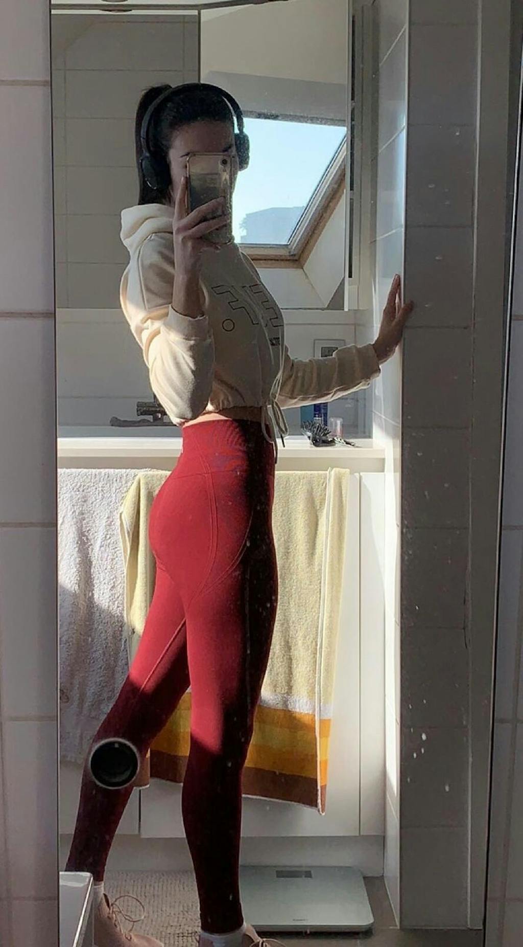 Insolito Legging - Burgundy