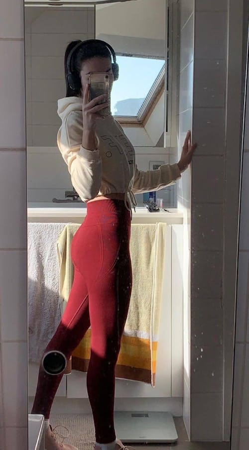 Insolito - Leggings Burgundy