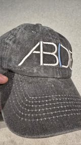 ABIDE (Sit - Dwell - Remain) - Gray Dad Hat