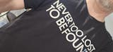 Never Too Lost To Be Found - Black Bamboo Tee
