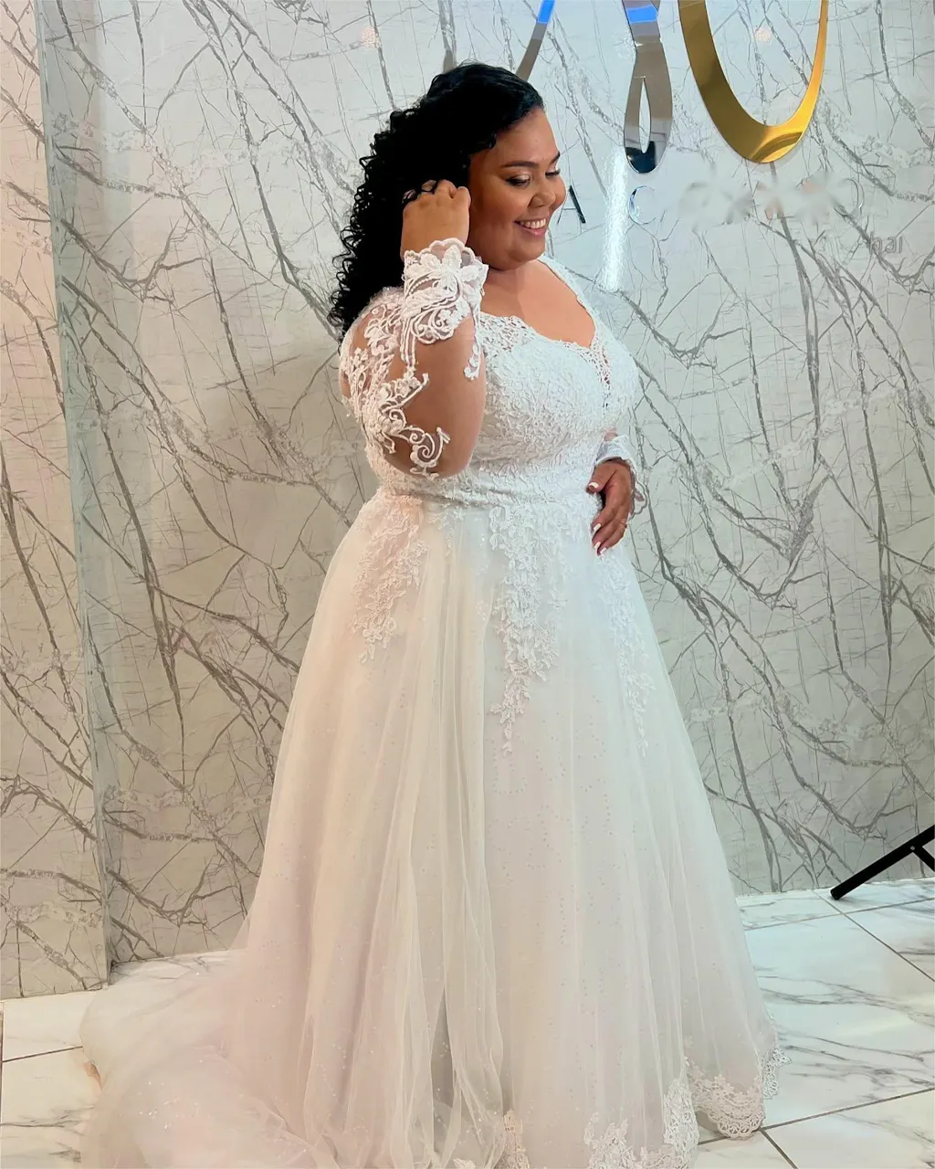 Long Chiffon Dresses with V Neckline Azalea Plus Size
