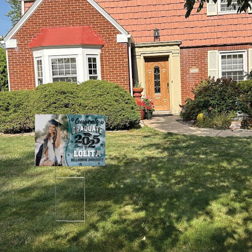 So Proud Of You Lawn Sign, Personalized Graduate 2025 Graduation Lawn Sign, Graduation Gift