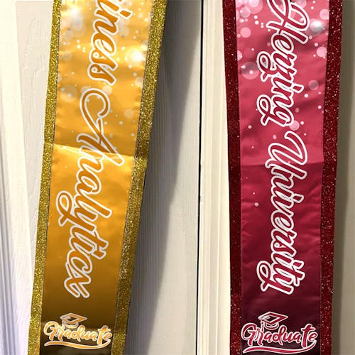 Graduation Stoles with Photo Class of 2025 Graduation Stoles, Graduation Gift