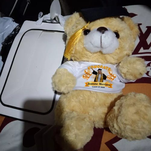 Balloon 2025 Personalized Custom Graduation Teddy Bear Plush - Graduate Bear With Cap