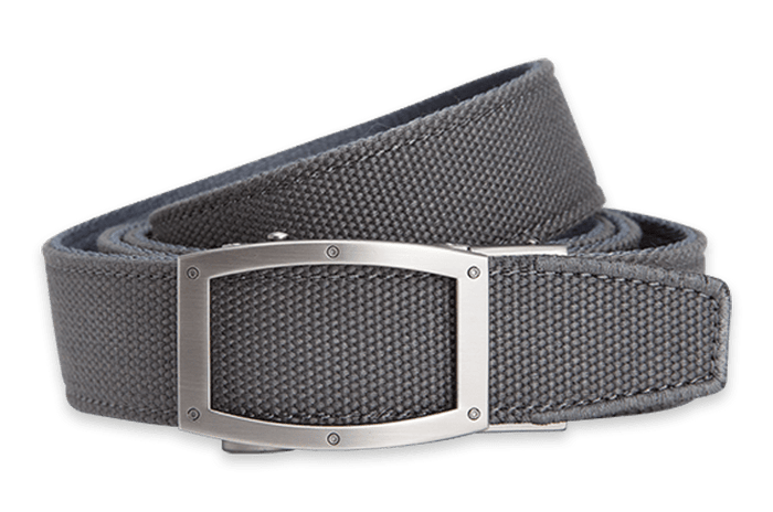 Newport Grey Golf Belt 1.38