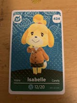 Marie Isabelle Animal Crossing 424 Amiibo Card [EUR] Series 5 100% NEW