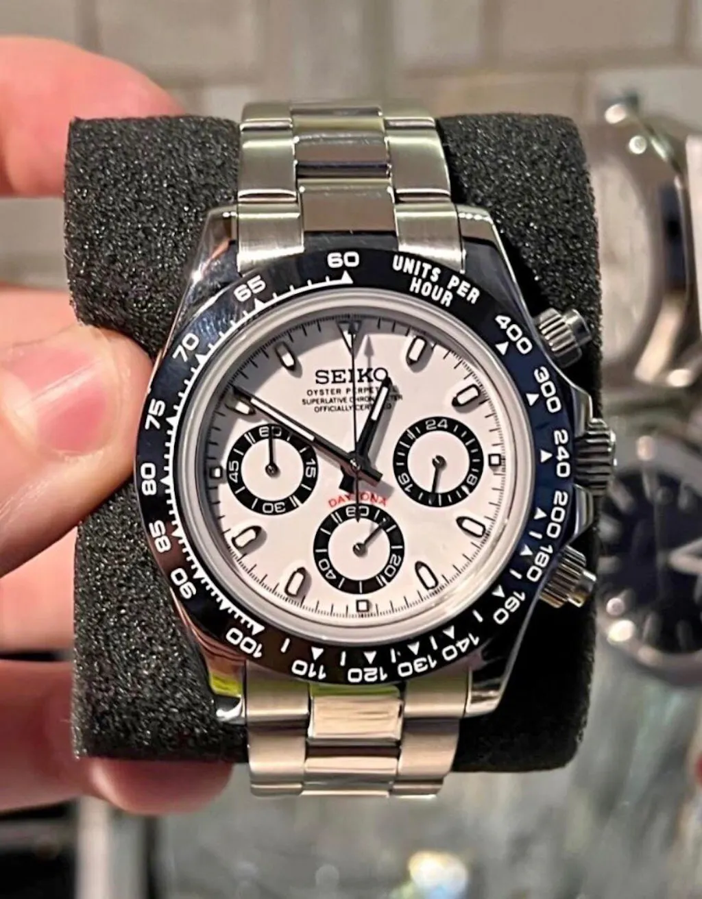 GS Seiko Mod White Birch Dial 36/39 – NH35 Mod Watch Shop