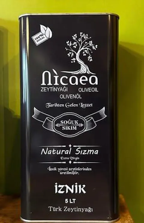 Olgun Hasat Natural Sızma Soğuk Sıkım Zeytinyağı 0,3 Asit - 5 Lt.