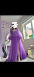Purple Elegant Tulle Long Formal Prom Dress Evening Gown Party Dress nv104