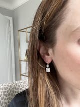 Diamond Curb Link Earring Chain – Nicole Rose Fine Jewelry