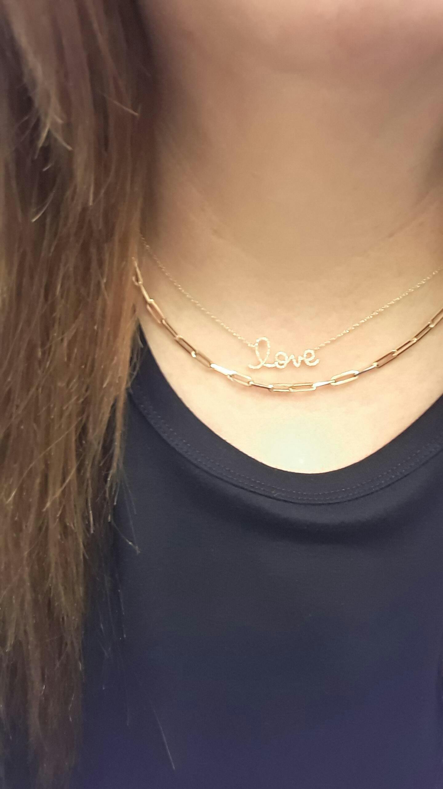 herlipto Love Myself Diamond Necklace-