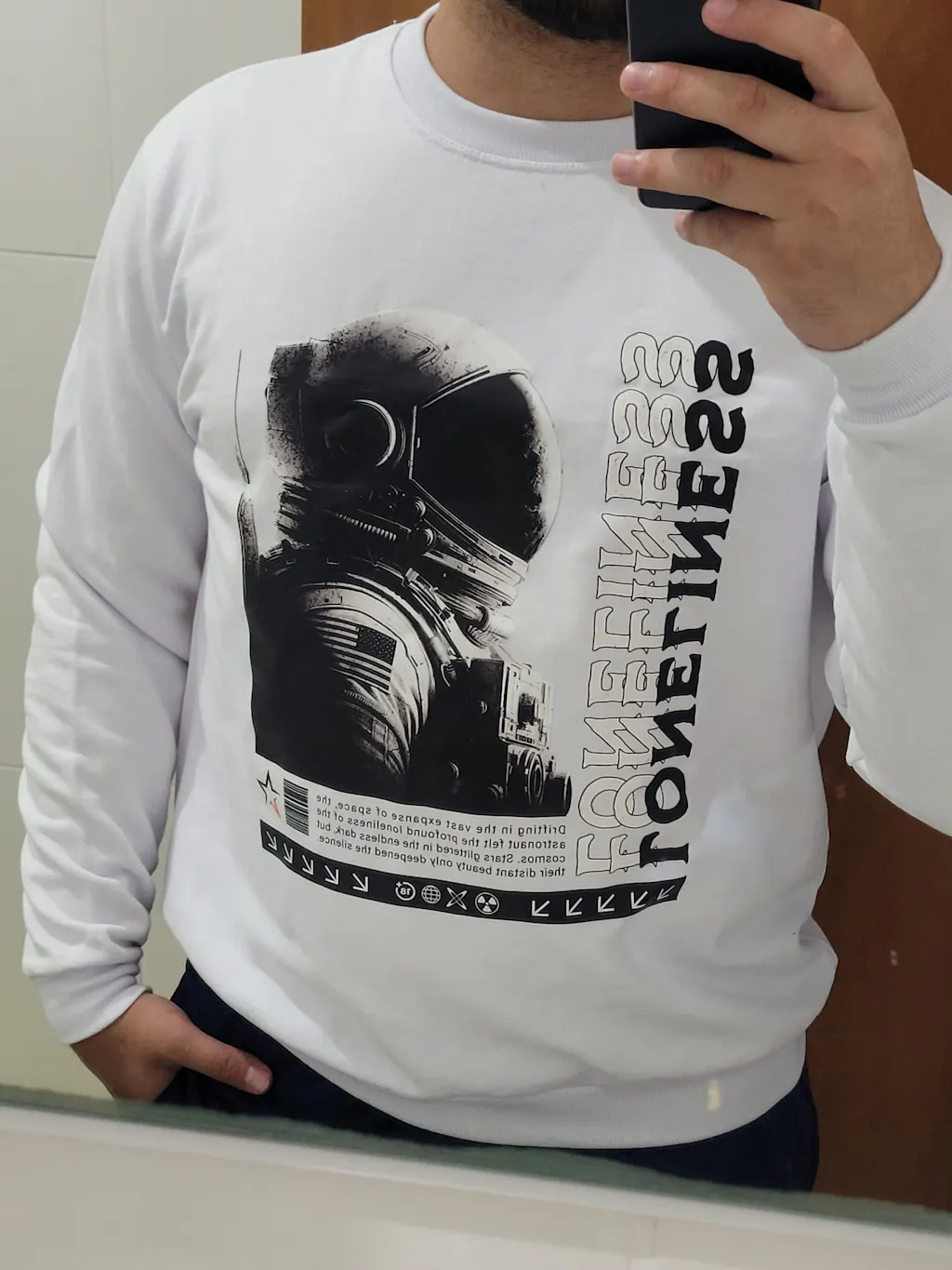 Moletom s/Capuz Loneliness