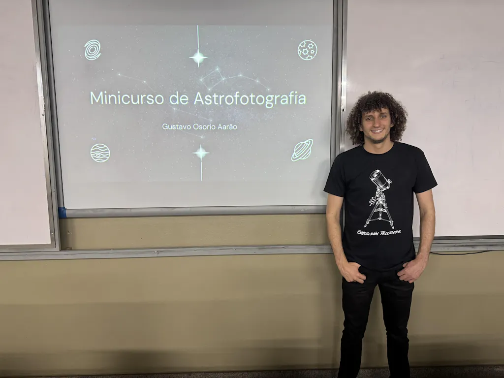 Camiseta Telescópio Cassegrain