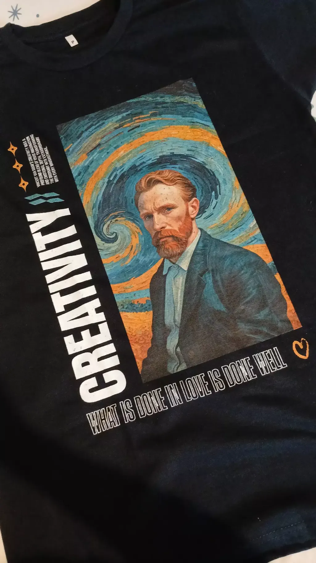 Camiseta Van Gogh's Creativity