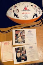 Shop Tom Brady New England Patriots Career Retirement Limited Edition  Football at Nikco Sports