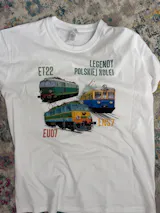 Koszulka dla fana pociągów