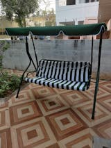 Nilkamal Leisure 3 Seater Garden Swing (Green) - Nilkamal Furniture