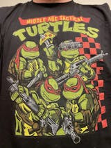 Tri-Blend T-Shirt - Tactical Turtles, L / Black