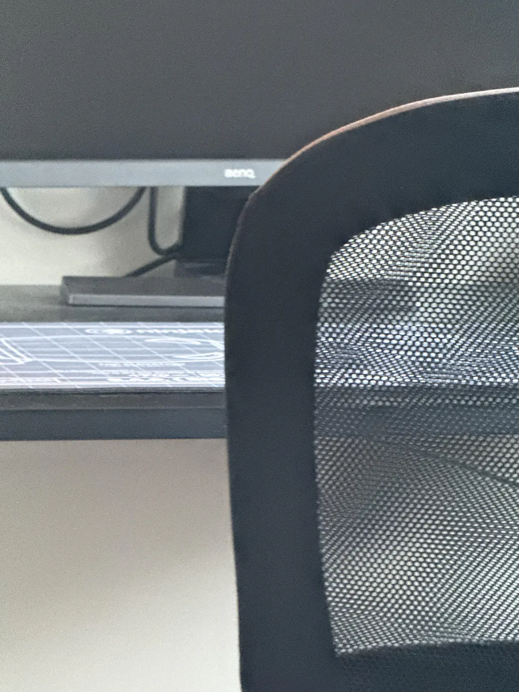 B.A.D. Desk Mat | Carbon | Black Border Edition (Extra Large 81cm × 40cm)