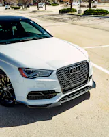 NINTE Front Bumper Lip For 2014-2016 Audi S3 A3 S Line Painted Spoiler Splitter