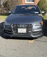 NINTE Front Bumper Lip For 2014-2016 Audi S3 A3 S Line Painted Spoiler Splitter