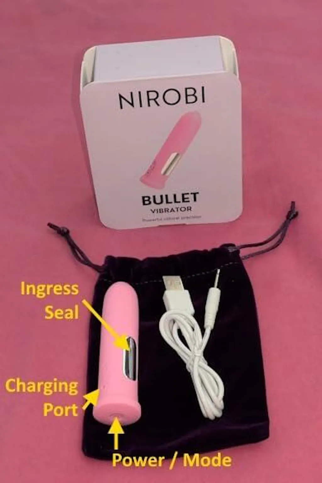 Bullet Vibrator USB Rechargeable