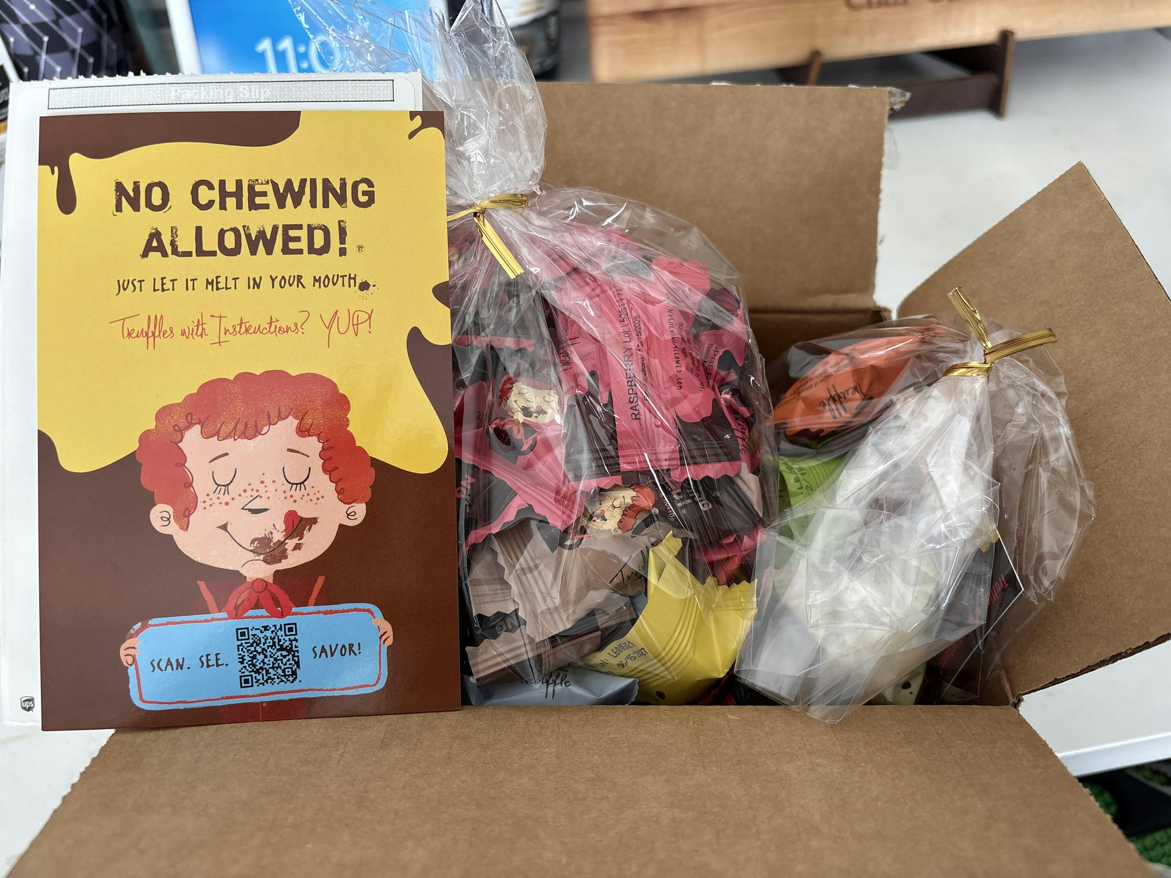 Premium Hot Chocolate Mix Tin – No Chewing Allowed!