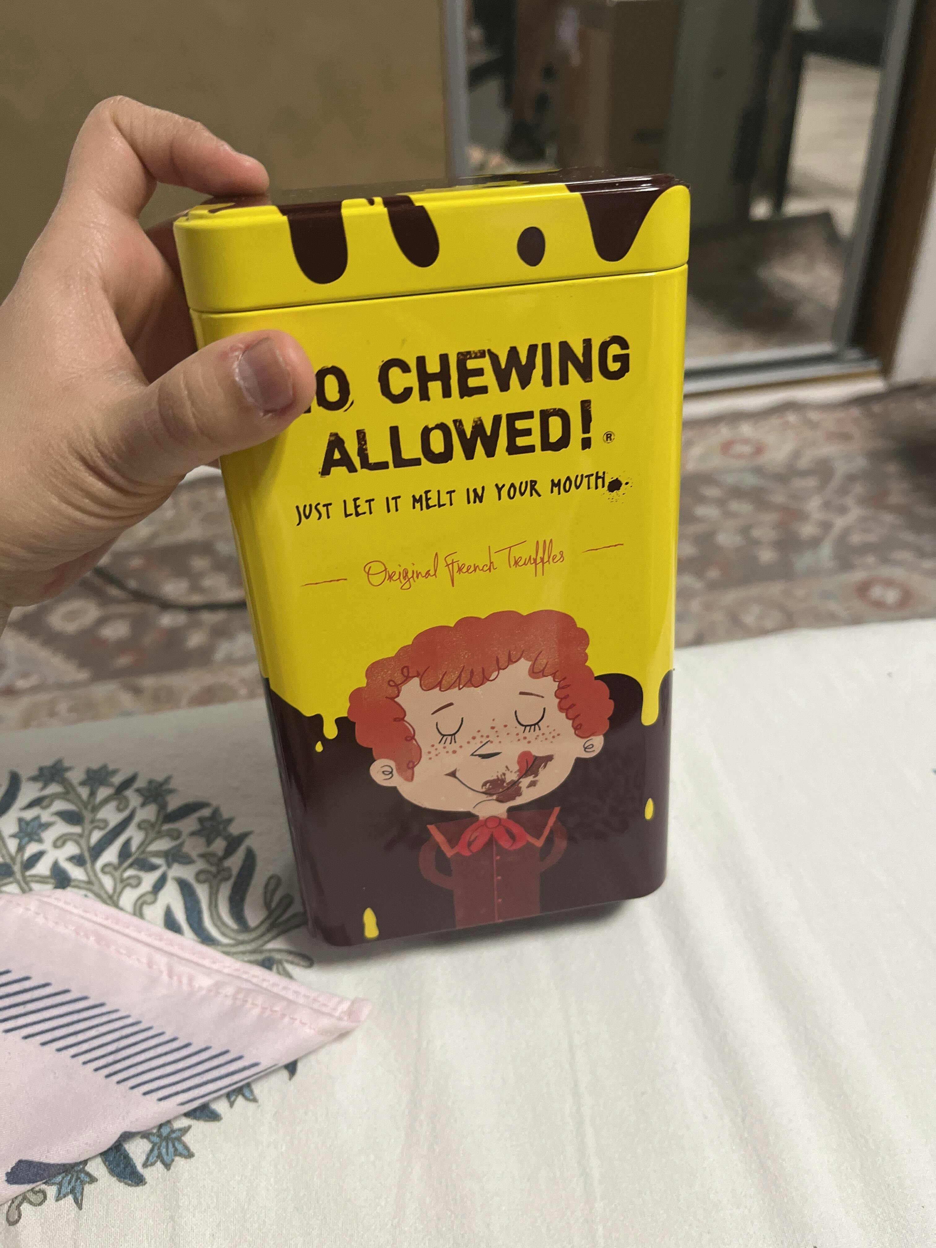 Premium Hot Chocolate Mix Tin – No Chewing Allowed!