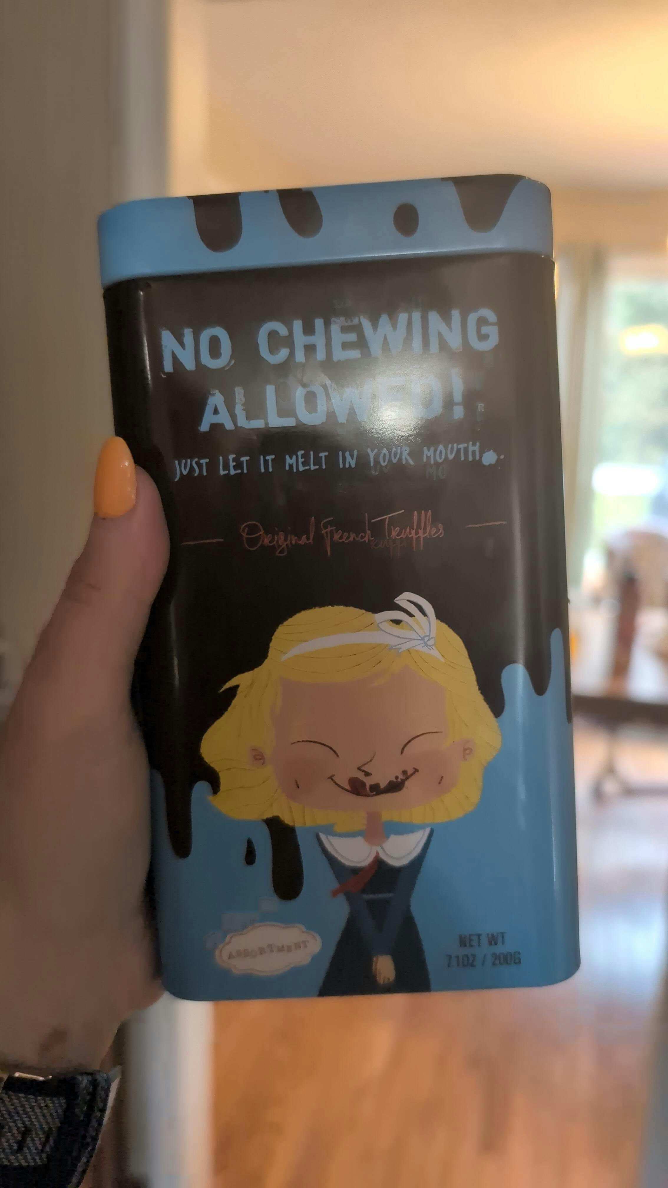 Premium Hot Chocolate Mix Tin – No Chewing Allowed!