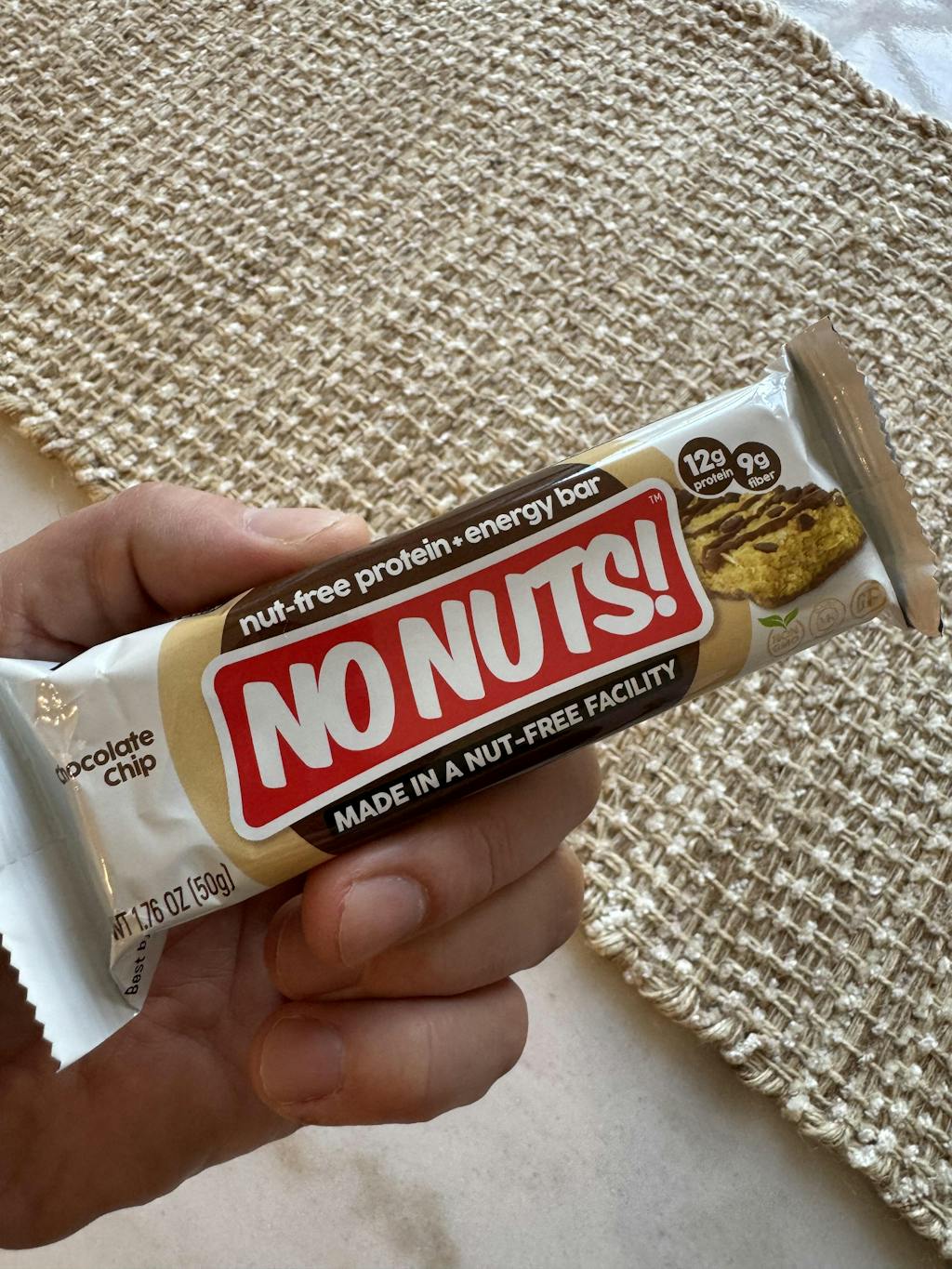 Student enjoying No Nuts bar in an allergy-aware school environment