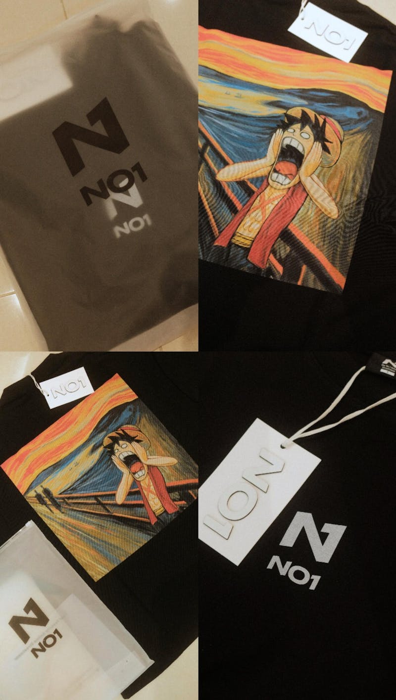 The Pirate Scream | Oversized Anime T-shirt