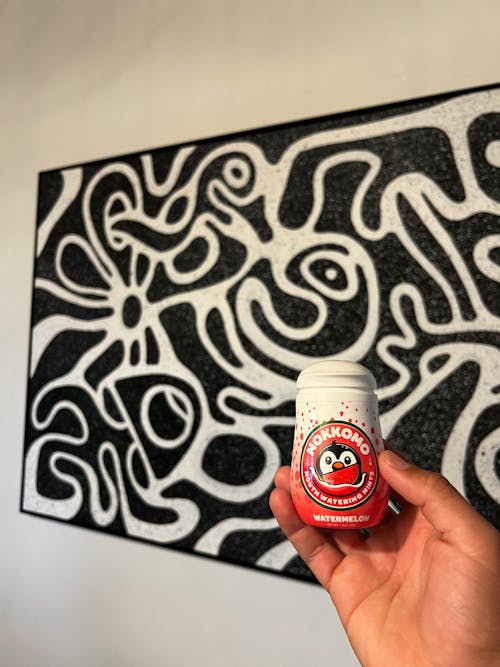 Nokkomo Mints Watermelon Fizzy Mints for Cottonmouth Relief