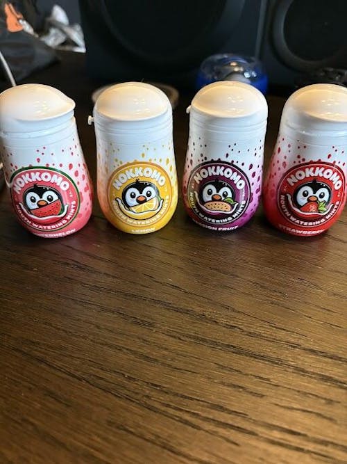 Nokkomo Mints Lemon Fizzy Mints for Cotton Mouth Relief