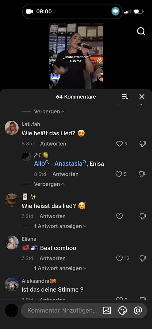 Gebetsteppich mit Namen - Schwarz