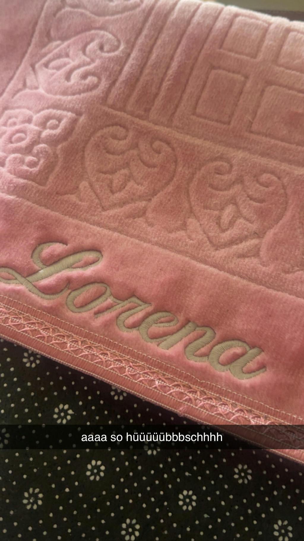 Gebetsteppich mit Namen - Pink