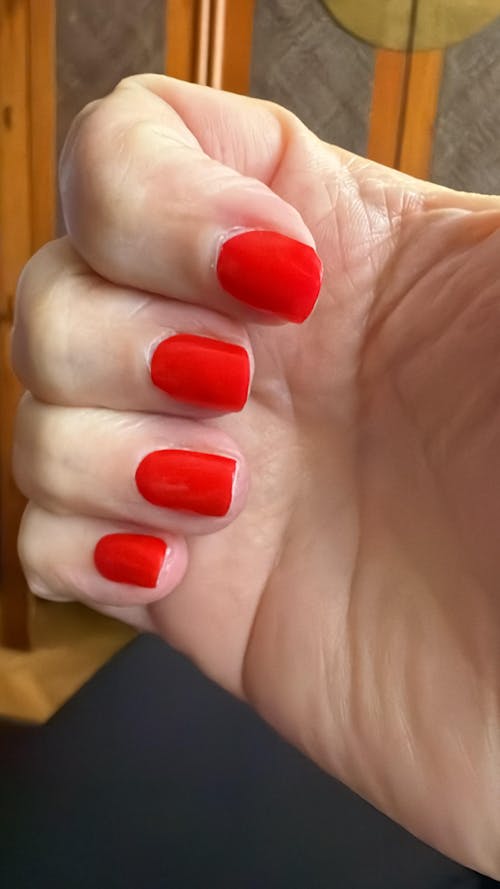 Láminas de Gel  - Crimson Red - Nooves Nails