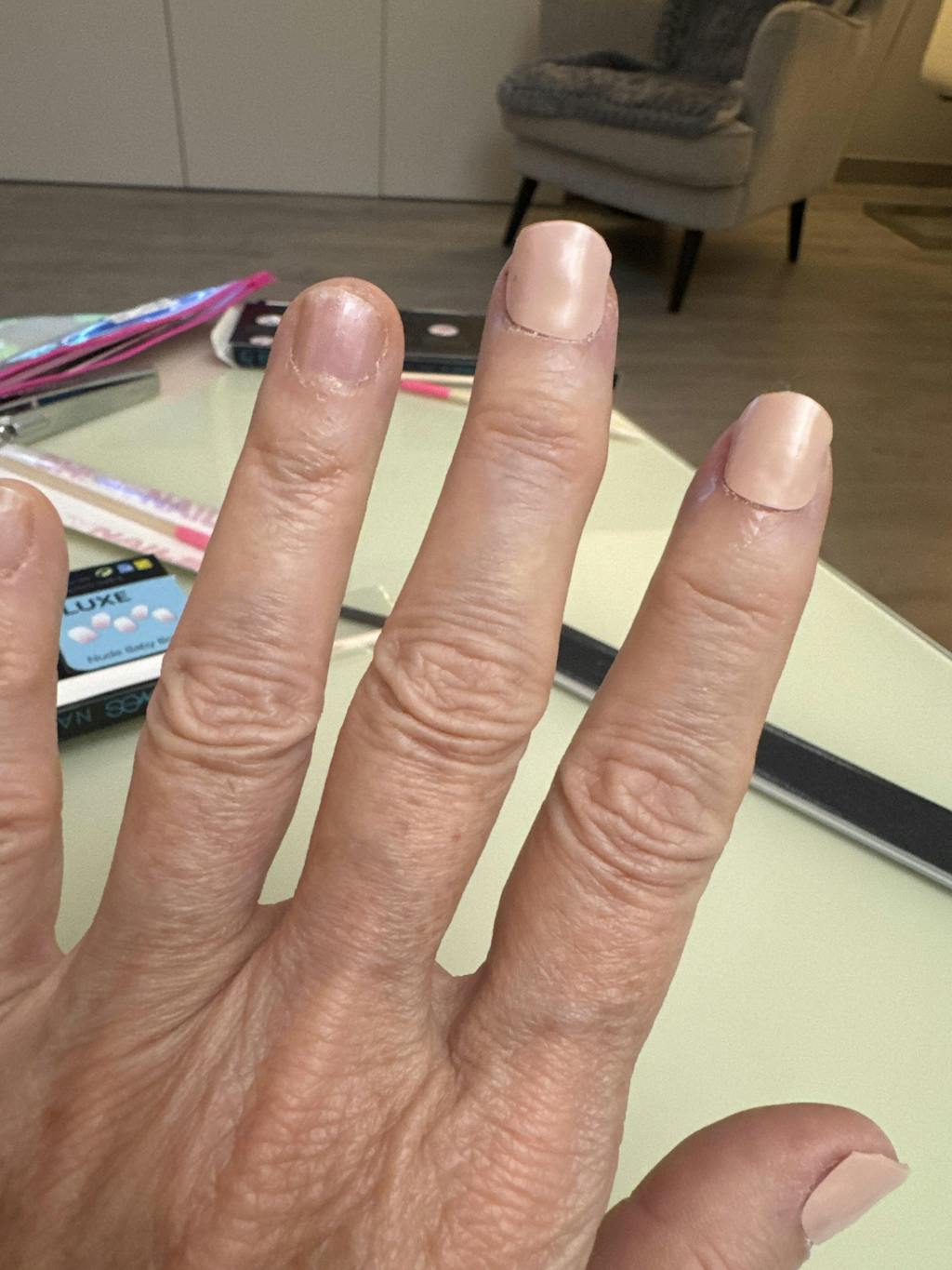 Láminas de Gel - Nude Baby Boomer - Nooves Nails