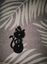 Natural Stone Cat Pendant – Cute Crystal Necklace for Girls & Cat Lovers