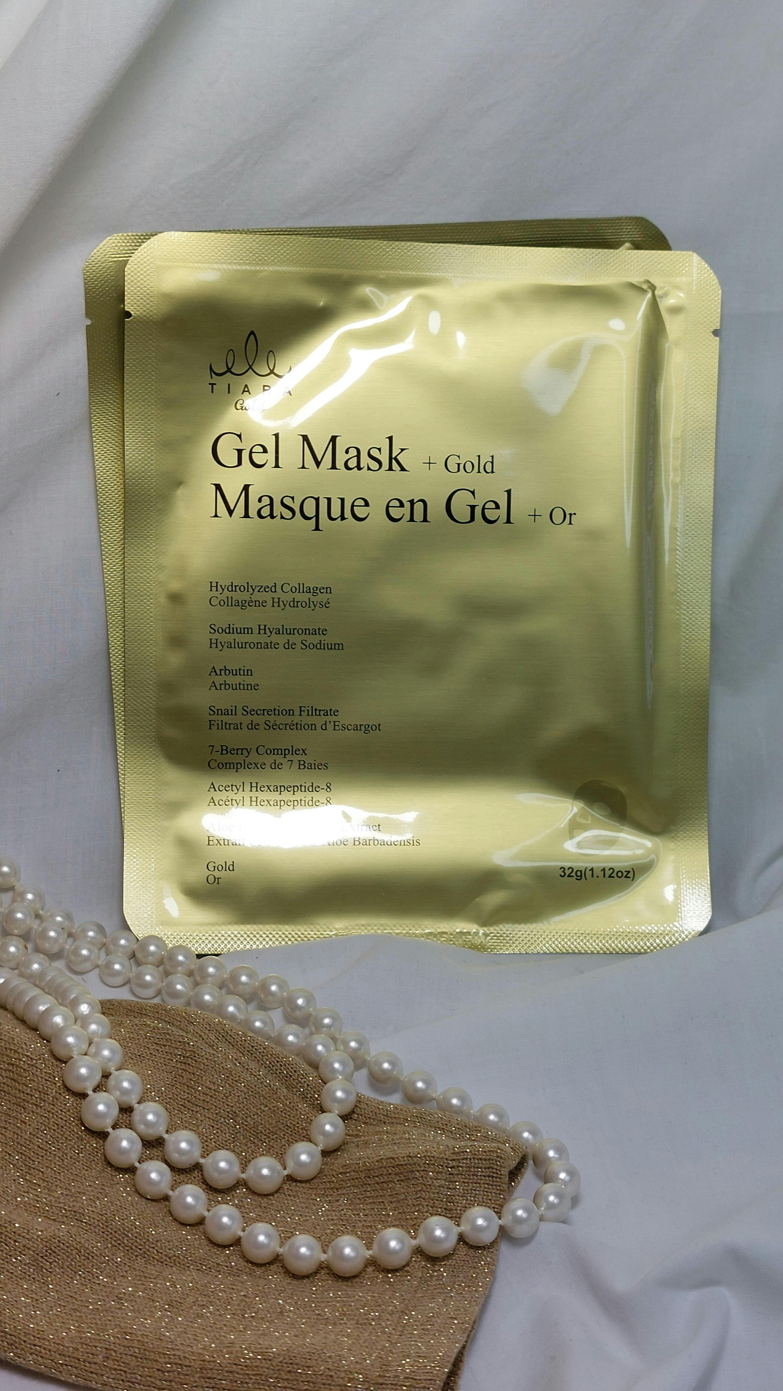 TIARA GOLD Gel Mask +Gold – NordHive