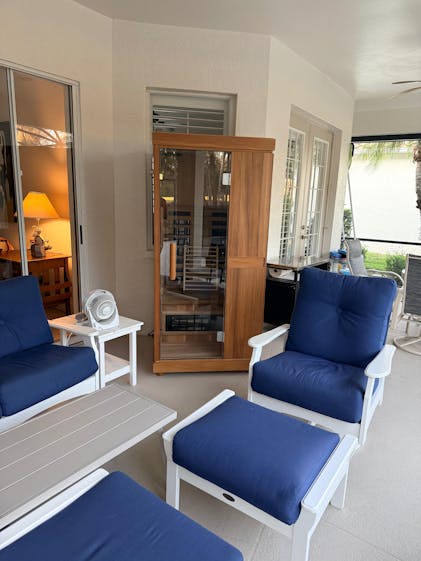 Harvia Cilindro PC90 9kW Sauna Heater with Built-In Controls