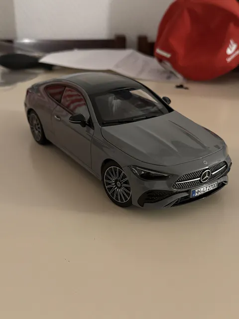 Mercedes-Benz CLE Coupé 2024 Alpine Grey 1:18 - 200pcs – Norev