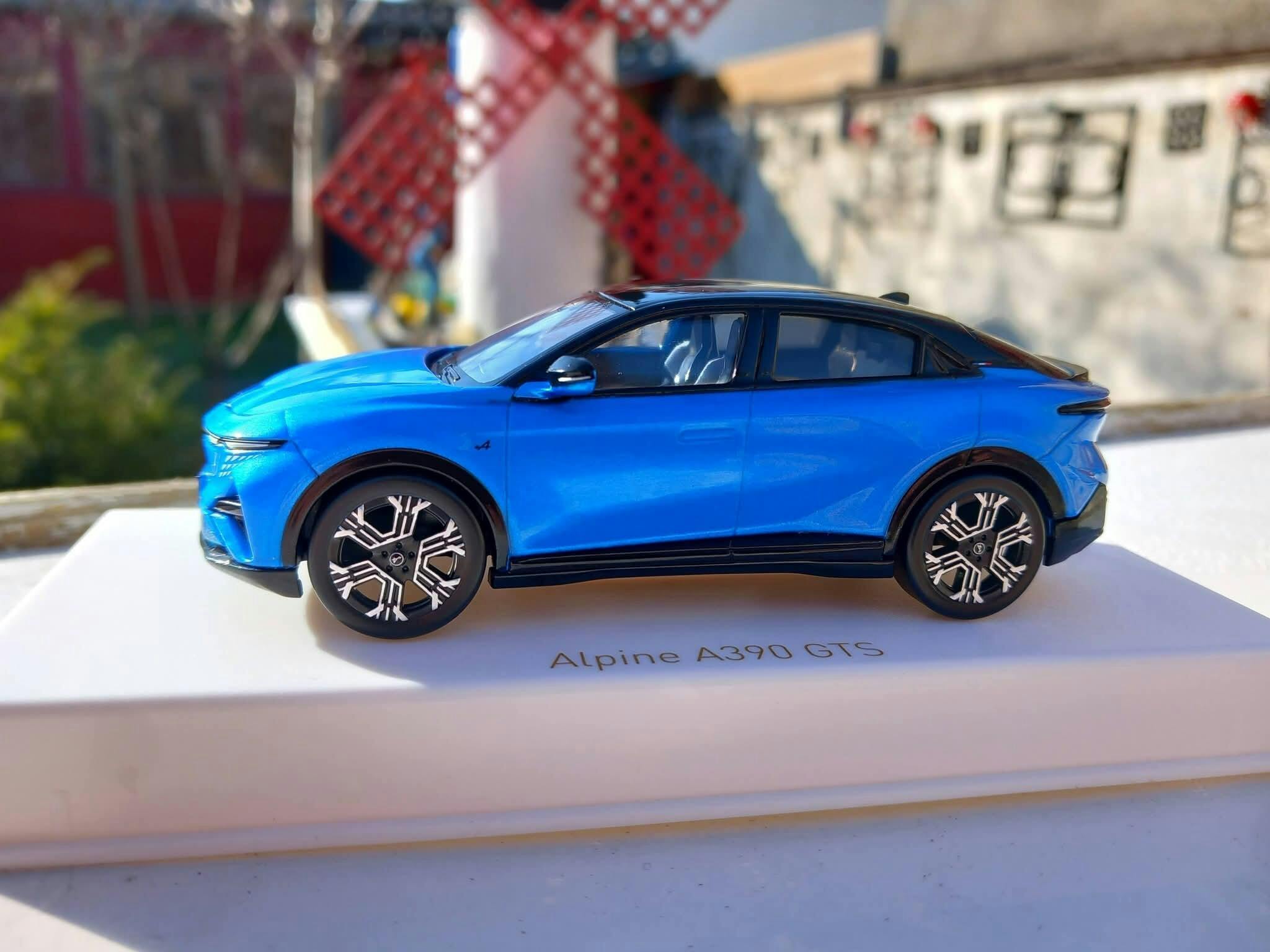 Alpine A390 GTS 2026 Alpine Vision Blue and Black 1:43 – Norev