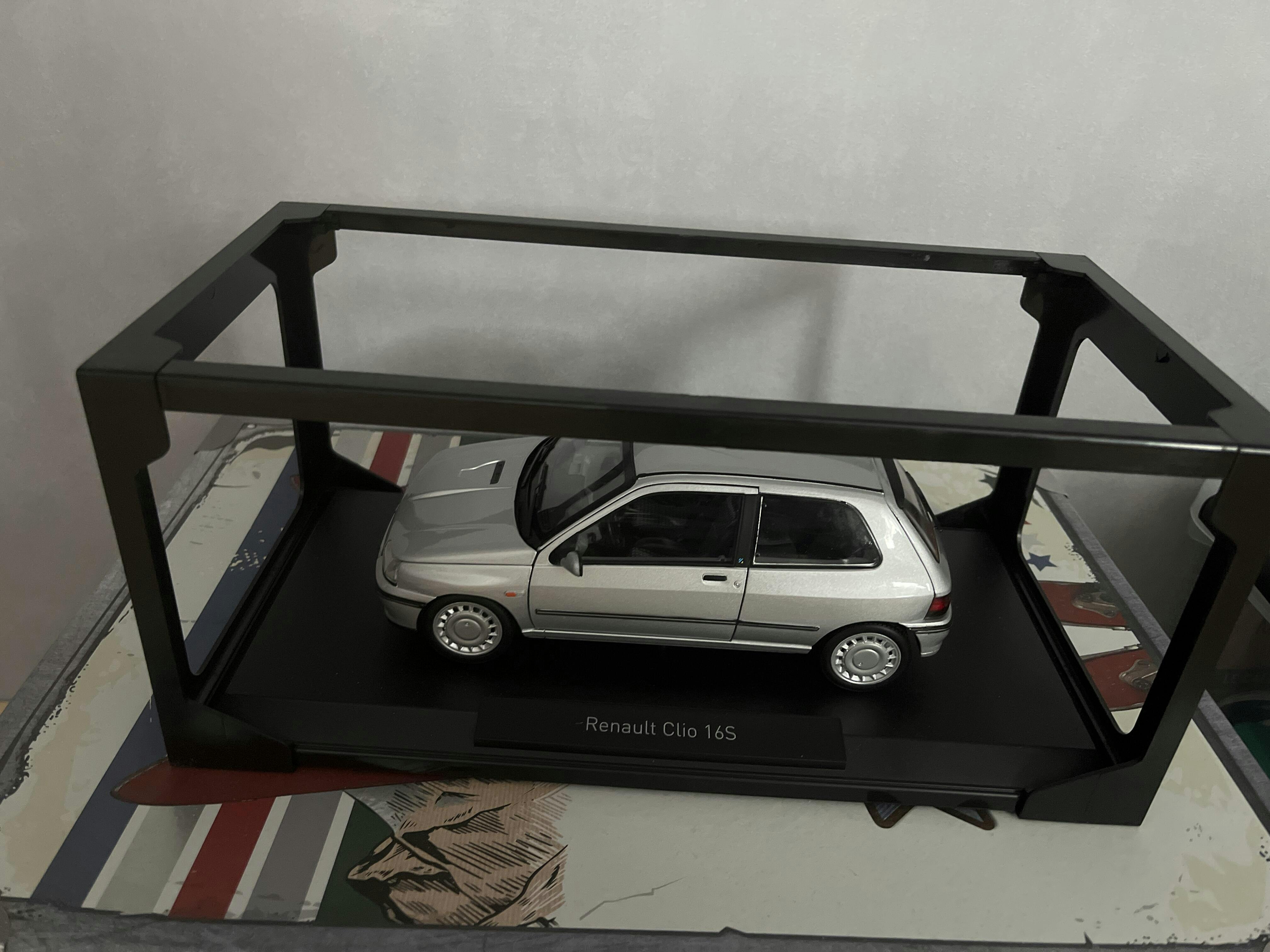 Renault Clio 16S 1992 Iceberg Grey 1:18 – Norev