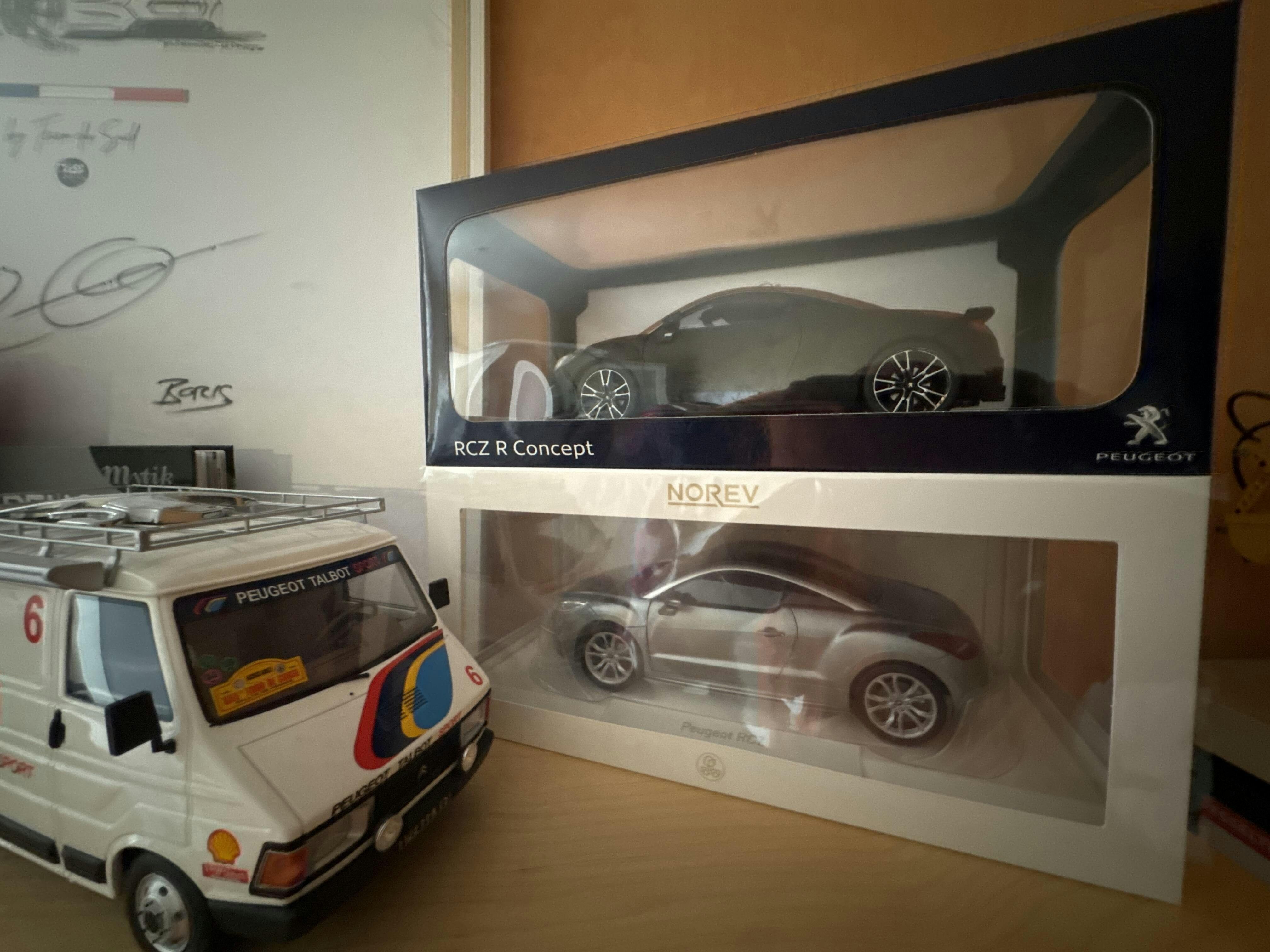 1/18 ノレブ　プジョー　RCZ　ミニカー　グレーメタリック Peugeot RCZ 2010 Mercury Grey 1:18 – Norev