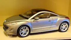 Peugeot RCZ 2010 Mercury Grey 1:18 – Norev
