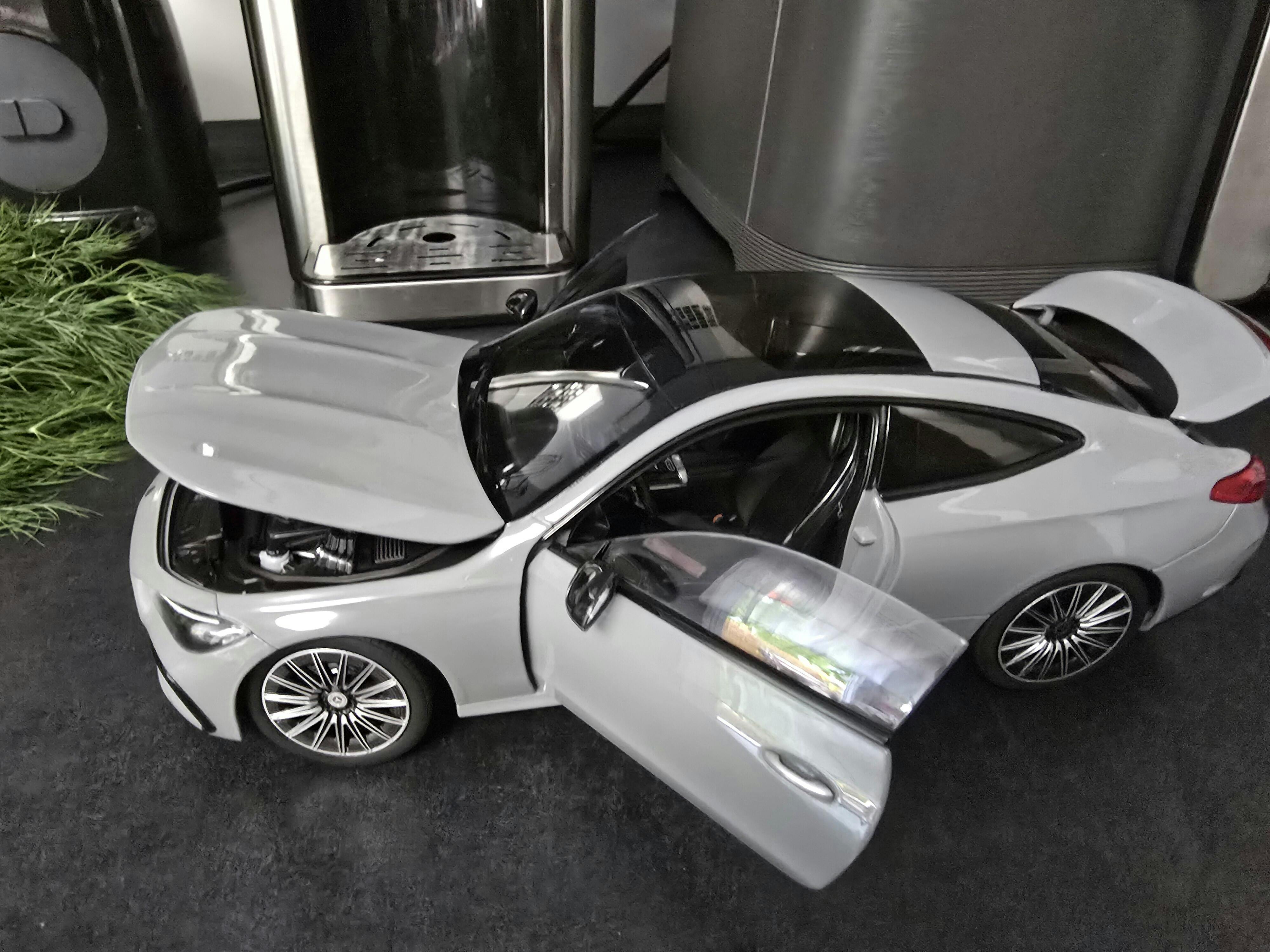 Mercedes-Benz CLE Coupé 2024 Alpine Grey 1:18 - 200pcs – Norev